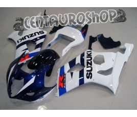 Carena in ABS Suzuki GSX-R 1000 03-04 colorazione WHITE & BLUE