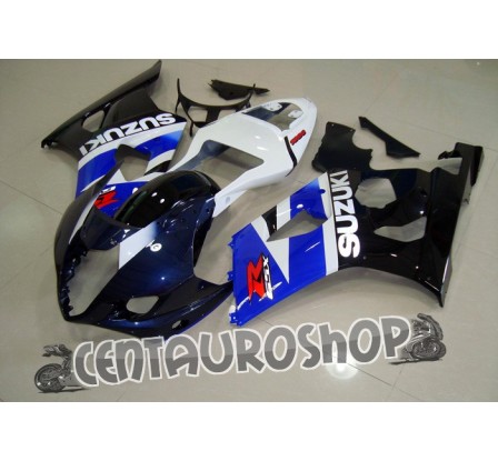 Carena in ABS Suzuki GSX-R 1000 03-04 colorazione WHITE & BLUE