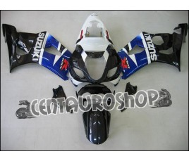 Carena in ABS Suzuki GSX-R 1000 03-04 colorazione WHITE & BLUE