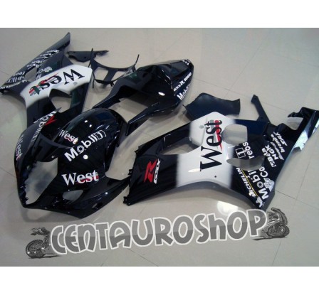 Carena in ABS Suzuki GSX-R 1000 03-04 colorazione TRICOLOR