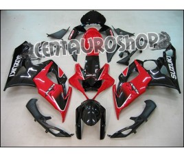 Carena in ABS Suzuki GSX-R 1000 05-06 Black & Red