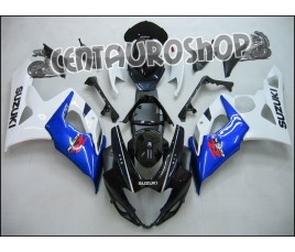 Carena in ABS Suzuki GSXR 1000 2005 2006 White & Blue