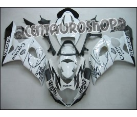 Carena in ABS Suzuki GSXR 1000 05 06 White Corona