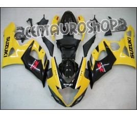 Carena in ABS Suzuki GSX-R 1000 05-06 colorazione SILVER & BLACK