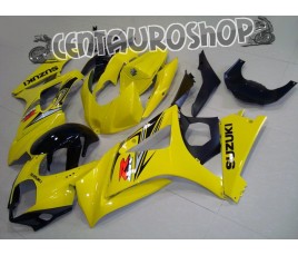 Carena in ABS Suzuki GSX-R 1000 07-08 colorazione BLACK & GOLD