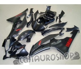 Carene in ABS Yamaha YZF 600 R6 08 16 colorazione All Black