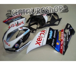 Carena in ABS Ducati 848 1098 1198 colorazione Xerox black racing