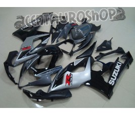 Carena in ABS Suzuki GSX-R 1000 05 06 Silver & Black