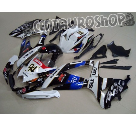 Carena ABS Suzuki GSXR 600 e 750 08 09 Michel Fabrizio SBK