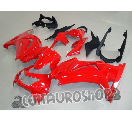 Carenatura ABS Kawasaki Ninja 250 08-09 Rosso