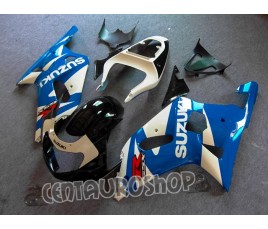 Carena in ABS Suzuki GSX-R 600 e 750 01-03 colorazione Classic 4