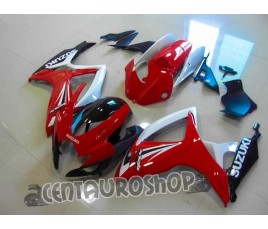 Carena in ABS Suzuki GSX R 600 e 750 06 07 Red & White originale