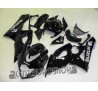 Carena Suzuki GSX-R 1000 05-06 All Black adesivi argento