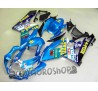 Carena ABS Suzuki GSXR1000 05 06 Rizla replica azzurro