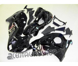 Carena in ABS Suzuki GSX-R 1300 Hayabusa 1999 2007 in nero lucido