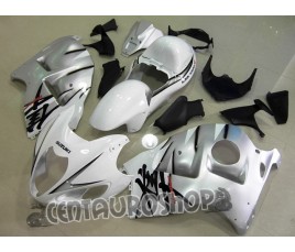 Carena in ABS Suzuki GSX-R 1300 Hayabusa 99-07 White & Silver