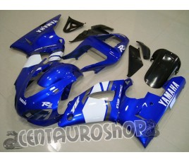 Carena in ABS Yamaha YZF 1000 R1 00-01 colorazione White & Blue