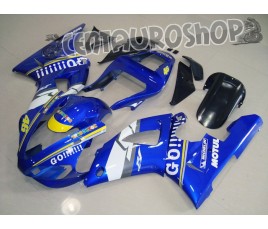 Carena in ABS Yamaha YZF 1000 R1 00-01 colorazione Rossi Go!!!