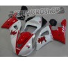 Carena per Yamaha YZF 1000 R1 00-01 Classic Red & White pista