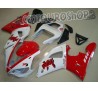 Carena in ABS Yamaha YZF 1000 R1 00-01 Classic Red & White