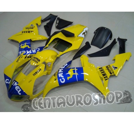 Carena in ABS Yamaha YZF1000 R1 02 03 Camel Biaggi MotoGP replica