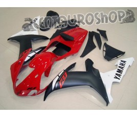 Carena in ABS Yamaha YZF 1000 R1 02-03 Red White & Black