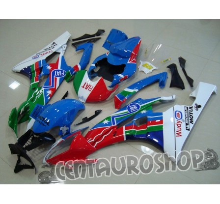 Carenatura ABS Yamaha YZF600 R6 06 07 Rossi Tricolor
