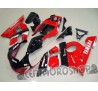 Carena in ABS Yamaha YZF 600 R6 99-02 Red & White come originale