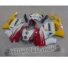 Carena in ABS Ducati 749 999 2003 2004 bianco rosso e giallo