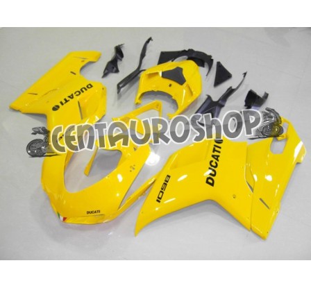 Carena in ABS Ducati 848 1098 1198 colorazione BLACK