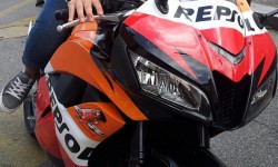 Carena in abs per Honda CBR 600 RR montata