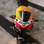 cupolino nero per honda cbr 600 rr repsol in vendita online