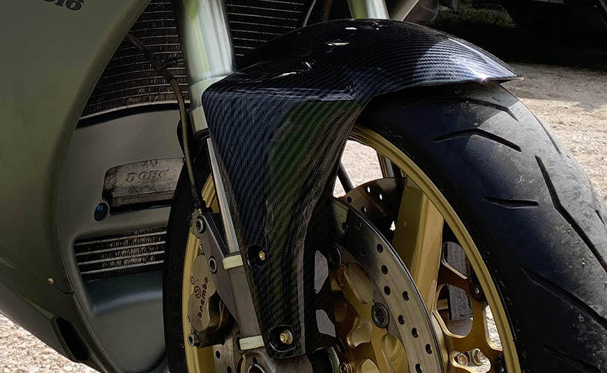 parafango carbon look per Ducati 916