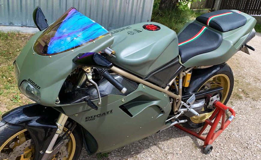 cupolino iridium Ducati 916