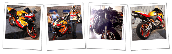 Carena in abs Repsol replica per Honda CBR 600 RR